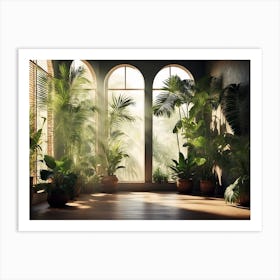 Room With Plants Art Print