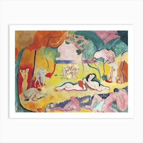 Bonheur The Joy Of Life, Henri Matisse Art Print