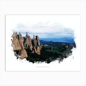 Belogradchik Rocks, Bulgaria Art Print