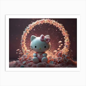 Hello Kitty 21 Art Print