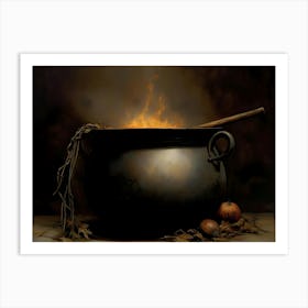 Cauldron Of Fire 1 Art Print