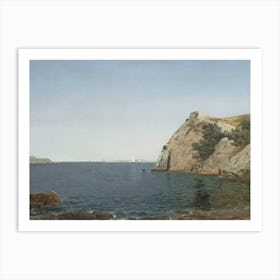 Vintage Painting View Of A Bay Art Print