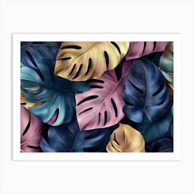 Tropical Leaves 18 Art Print