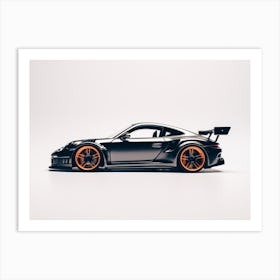 Toy Car Porsche 911 Gt3 Rs Black Art Print
