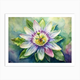 Passion Flower Art Print