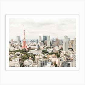 Toyko Cityscape Art Print