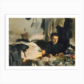 Padre Sebastiano, John Singer Sargent Art Print