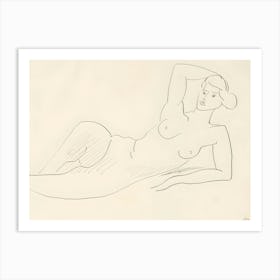 Henri Matisse Nu Accoudé Art Print