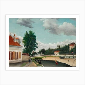 Outskirts Of Paris, Henri Rousseau Art Print