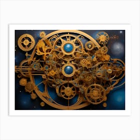 Clockwork Paintings Art Print 2 Art Print