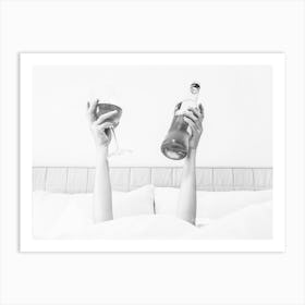 Drinks in Bed_2662375 Art Print