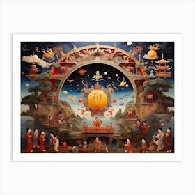 Tibetan Art Art Print