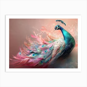 Peacock 56 Art Print