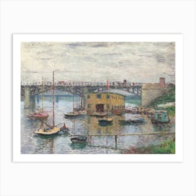 Bridge At Argenteuil On A Gray Day (1876), 1, Claude Monet Art Print