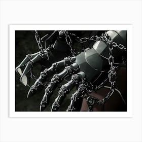 Hands Of A Robot Art Print