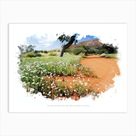 Alice Springs Desert Park, Alice Springs, Northern Territory Art Print