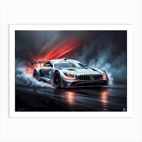 Mercedes Amg Gt3 Art Print