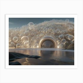 Bubbles In The Water Art Print