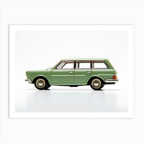 Toy Car 71 Datsun Bluebird 510 Wagon Green Art Print