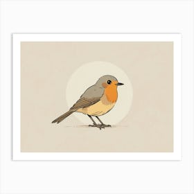 Robin 38 Art Print