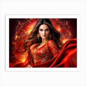 Exotic Beauty Artwork 2 Art Print