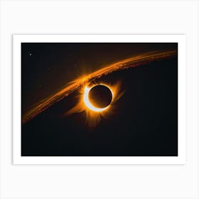 Eclipse - Eclipse Stock Videos & Royalty-Free Footage 2 Art Print