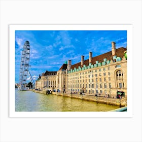 London Eye 2 Art Print