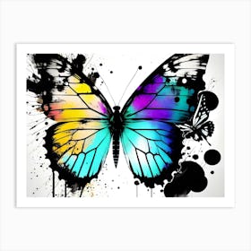 Colorful Butterfly 121 Art Print