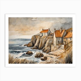 European Coastal Painting (122) Art Print