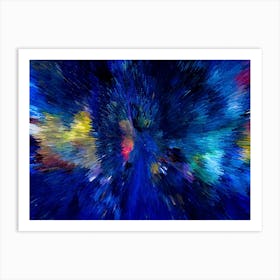 Acrylic Extruded Painting 397 Art Print