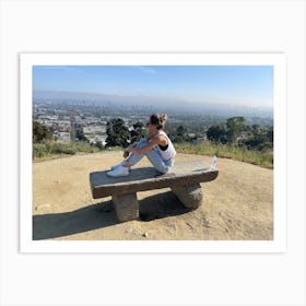 Runyon Canyon Art Print