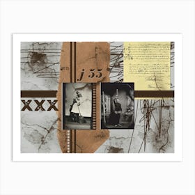 Palimpsest Art Print