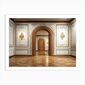 Empty Hallway Art Print