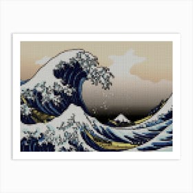 The Great Wave Off Kanagawa – Katsushika Hokusai Art Print