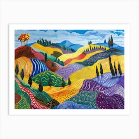 Tuscan Countryside 10 Art Print