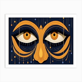 Eye Of The Tiger 11 Art Print