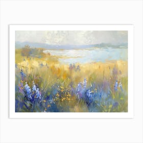 Lupine Field Art Print