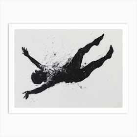 'Falling Man' Art Print