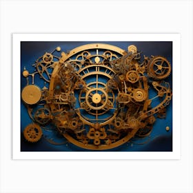 Clockwork Paintings Art Print 3 Art Print