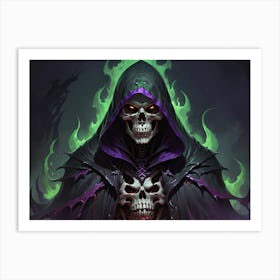 Skeleton 18 Art Print