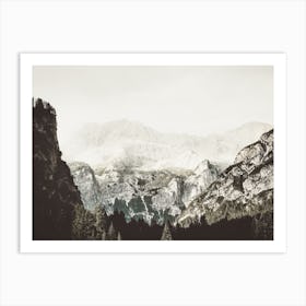 Mountain Scenery Art Print