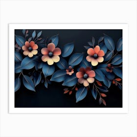 Floral Arrangement Art Print