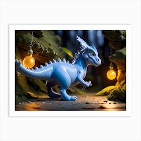 Blue Dragon 1 Art Print