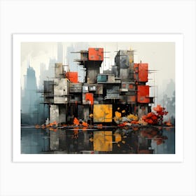 Cityscape Art Print