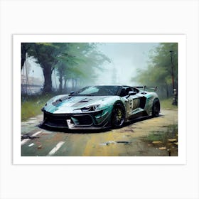 Lamborghini 212 Art Print