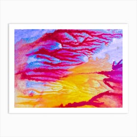 Abstract Painting 40 Art Print