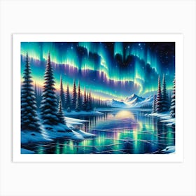 Northern Lights  Art Print