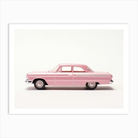 Toy Car Custom 62 Chevy Pink 2 Art Print