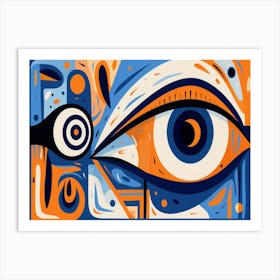 Eye Of The Gods 4 Art Print