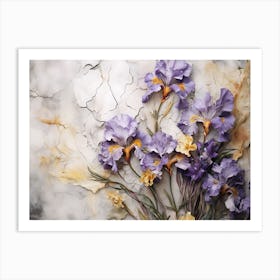 Irises Art Print